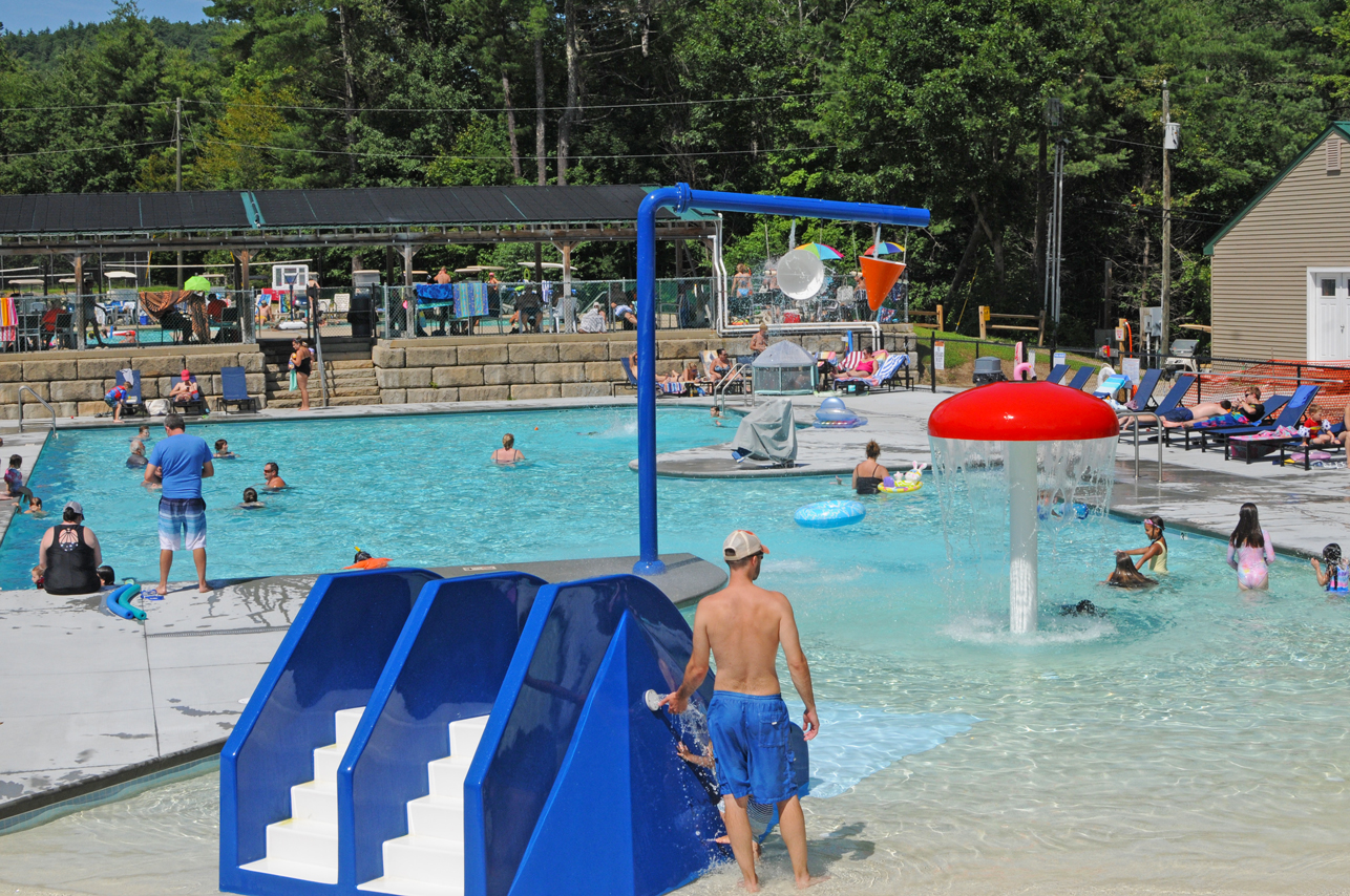 Danforth Bay Highlighted On Modern Campground